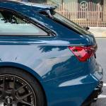 Ravoony Plus Glossy Porsche Deep Blue Car Vinyl Wrap Audi RS6 Wrap