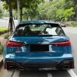 Ravoony Plus Glossy Porsche Deep Blue Car Vinyl Wrap Audi RS6 Wrap