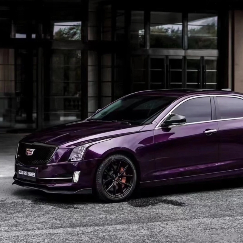 Ravoony Plus Glossy Venice Purple Car Vinyl Wrap