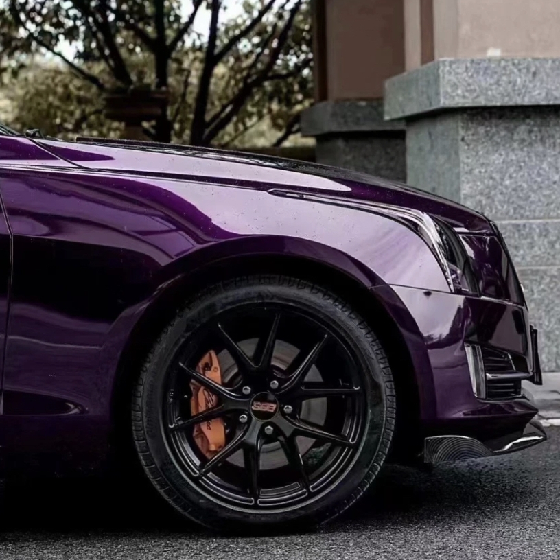Ravoony Plus Glossy Venice Purple Car Vinyl Wrap