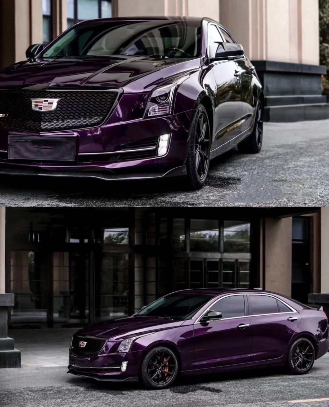 Ravoony Plus Glossy Venice Purple Car Vinyl Wrap