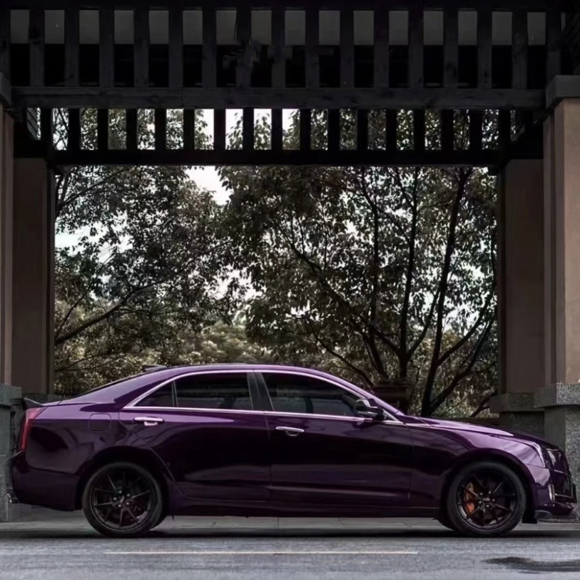 Ravoony Plus Glossy Venice Purple Car Vinyl Wrap
