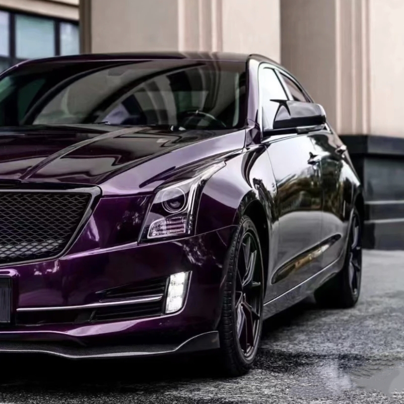 Ravoony Plus Glossy Venice Purple Car Vinyl Wrap