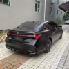Ravoony Plus Satin Black Car Wrap Toyota Abaron Wrap