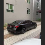 Ravoony Plus Satin Black Car Wrap Toyota Abaron Wrap