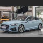 Ravoony Plus Glossy Crystal Glacier Blue Car Wrap Audi A5 Wrap