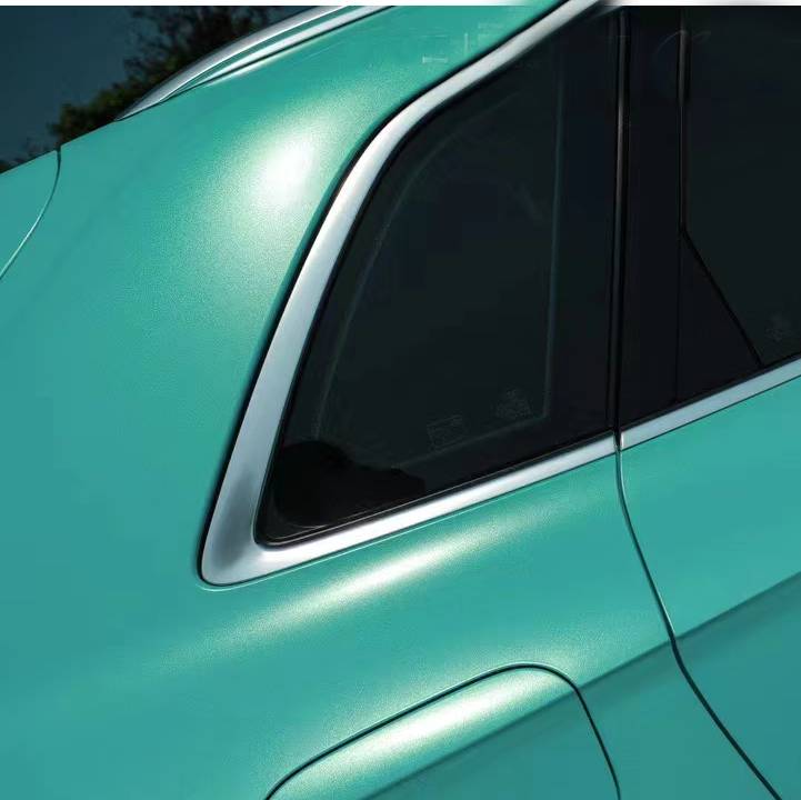 Ravoony Plus Pure Metal Tiffany Blue Car Wrap Audi Q5 Wrap