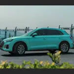 Ravoony Plus Pure Metal Tiffany Blue Car Wrap Audi Q5 Wrap