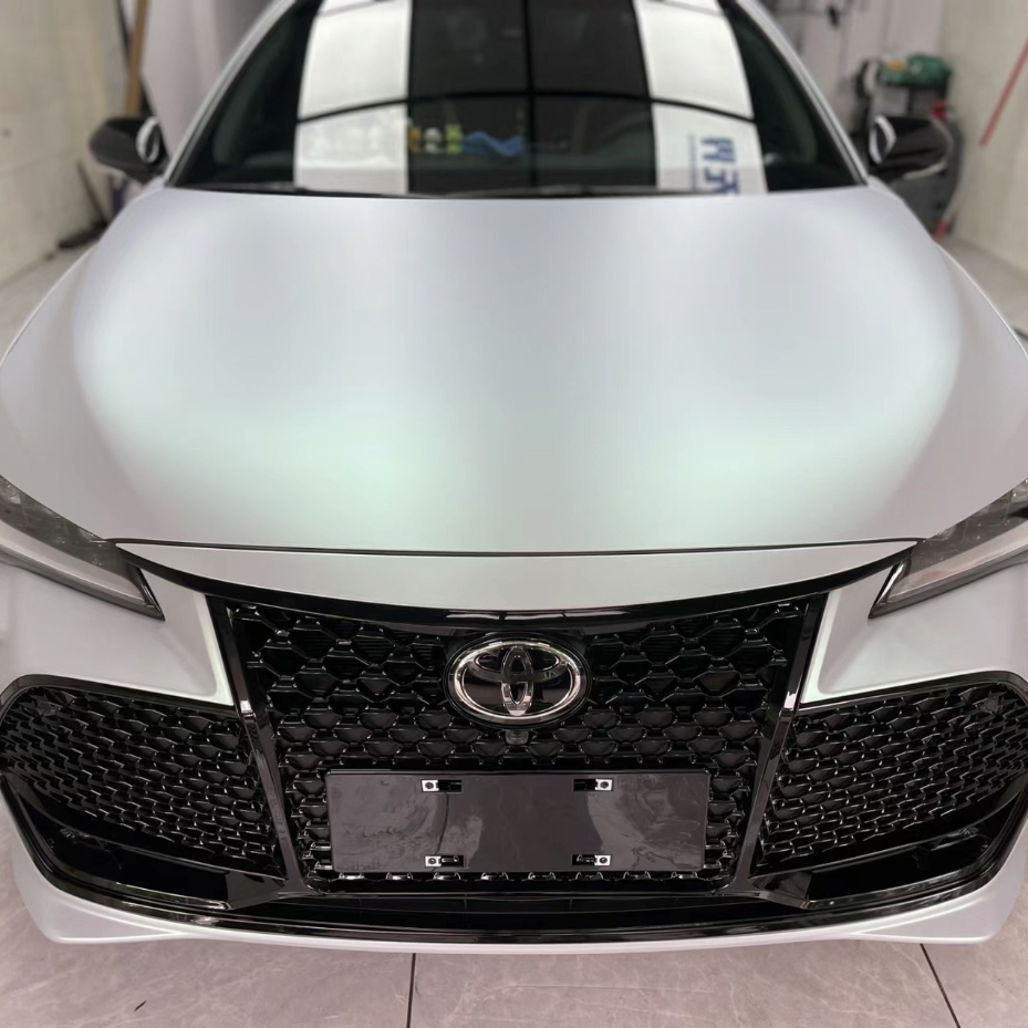 Ravoony Plus Ultra-Matte Green Blue Car Vinyl Wrap Toyota Avalon Wrap