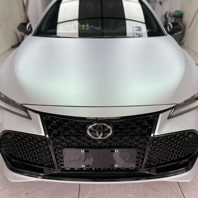 Ravoony Plus Ultra-Matte Green Blue Car Vinyl Wrap Toyota Avalon Wrap