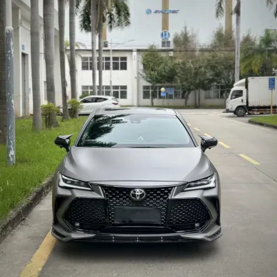 Ravoony Plus Matte AMG Grey Car Vinyl Wrap Toyota Abaron Wrap 02
