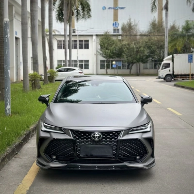 Ravoony Plus Matte AMG Grey Car Vinyl Wrap Toyota Abaron Wrap 02