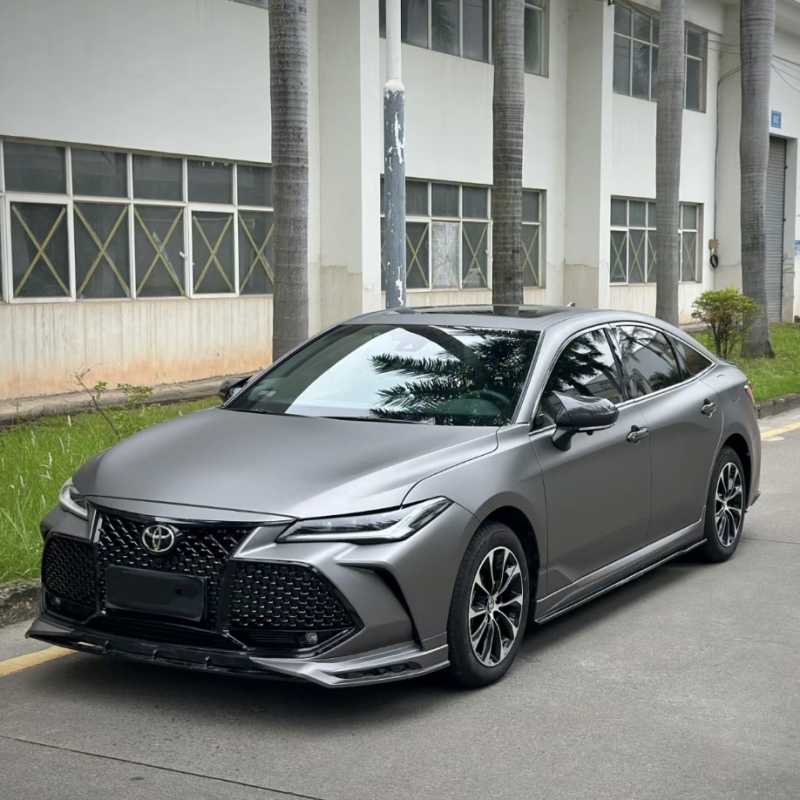 Ravoony Plus Matte AMG Grey Car Vinyl Wrap Toyota Abaron Wrap