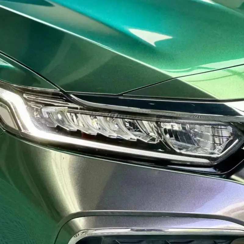 Ravoony Plus Glossy Diamond Micro Celadon Green Car Wrap
