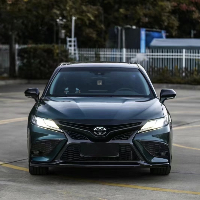 Ravoony Plus Gloss Metallic Midnight Green Car Wrap Toyota Camry Wrap