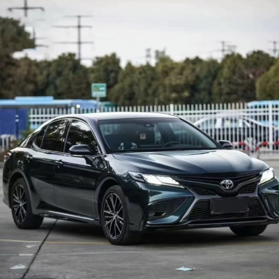 Ravoony Plus Gloss Metallic Midnight Green Car Wrap Toyota Camry Wrap 02