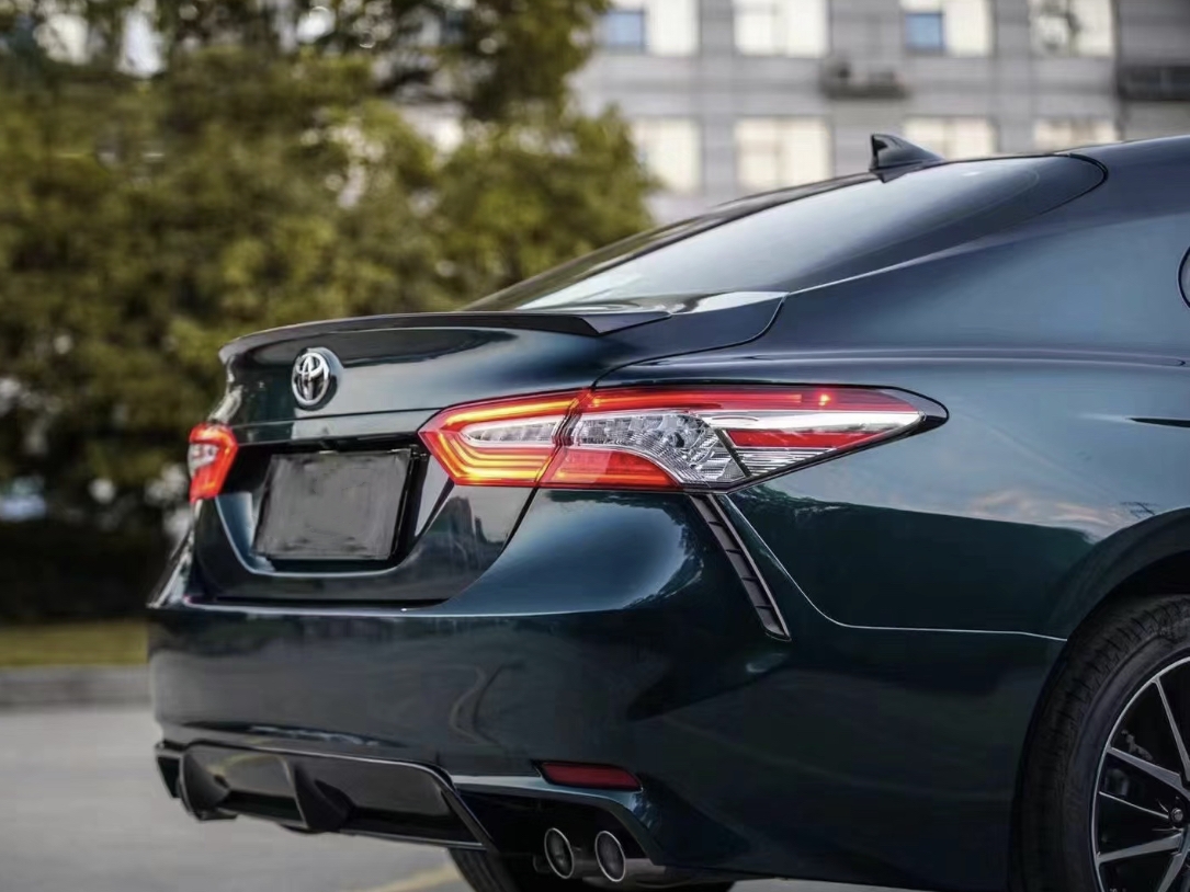 Ravoony Plus Gloss Metallic Midnight Green Car Wrap Toyota Camry Wrap