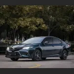 Ravoony Plus Gloss Metallic Midnight Green Car Wrap Toyota Camry Wrap