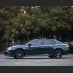 Ravoony Plus Gloss Metallic Midnight Green Car Wrap Toyota Camry Wrap