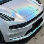 Ravoony Plus Matte Laser White Car Vinyl Wrap