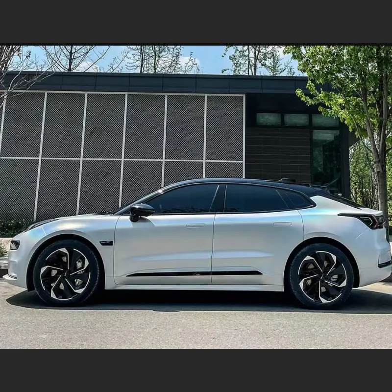 Ravoony Plus Matte Laser White Car Vinyl Wrap