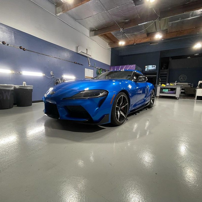 Ravoony Plus Metal Paint Jazz Blue Vinyl Car Wrap