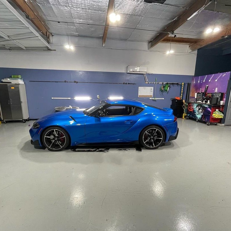 Ravoony Plus Metal Paint Jazz Blue Vinyl Car Wrap