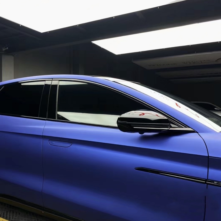Ravoony Plus Ultra-Matte Metal Blue Car Wrap
