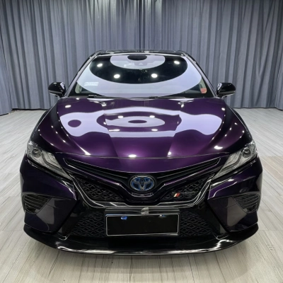Ravoony Plus Gloss Midnight Purple Car Vinyl Wrap Camry Wrap 02