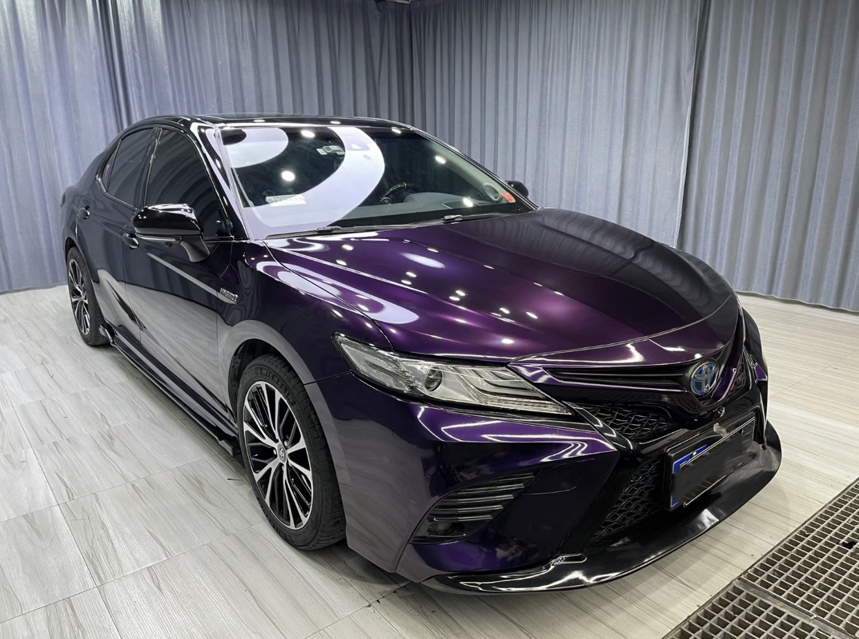 Ravoony Plus Gloss Midnight Purple Car Vinyl Wrap Camry Wrap