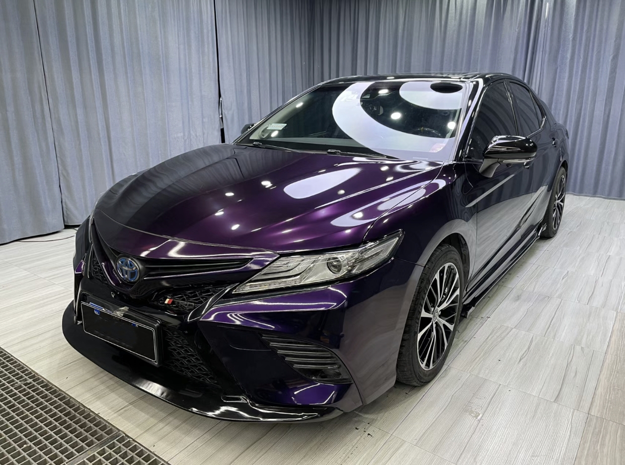 Ravoony Plus Gloss Midnight Purple Car Vinyl Wrap Camry Wrap