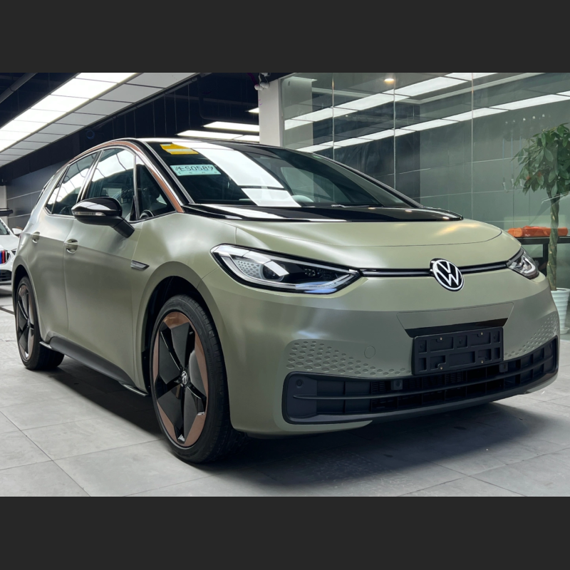 Ravoony Plus Ultimate Flat Light Khaki Green Car Wrap