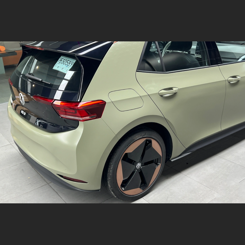 Ravoony Plus Ultimate Flat Light Khaki Green Car Wrap
