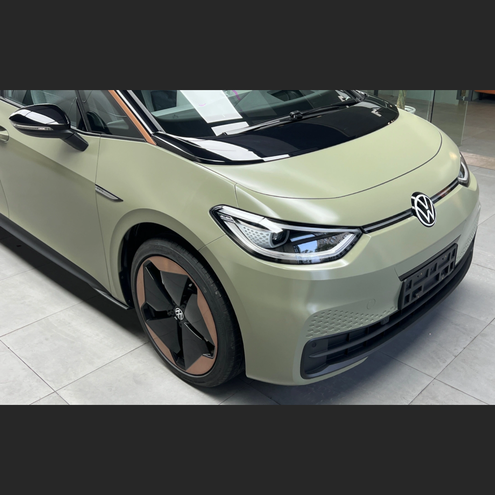 Ravoony Plus Ultimate Flat Light Khaki Green Car Wrap