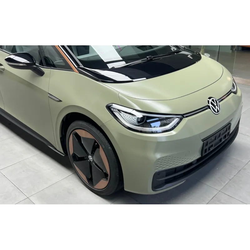 Ravoony Plus Ultimate Flat Dark Khaki Green Car Wrap