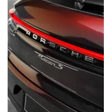 PET Gloss Color Shift Rainbow Drift Black Red Vinyl Wrap