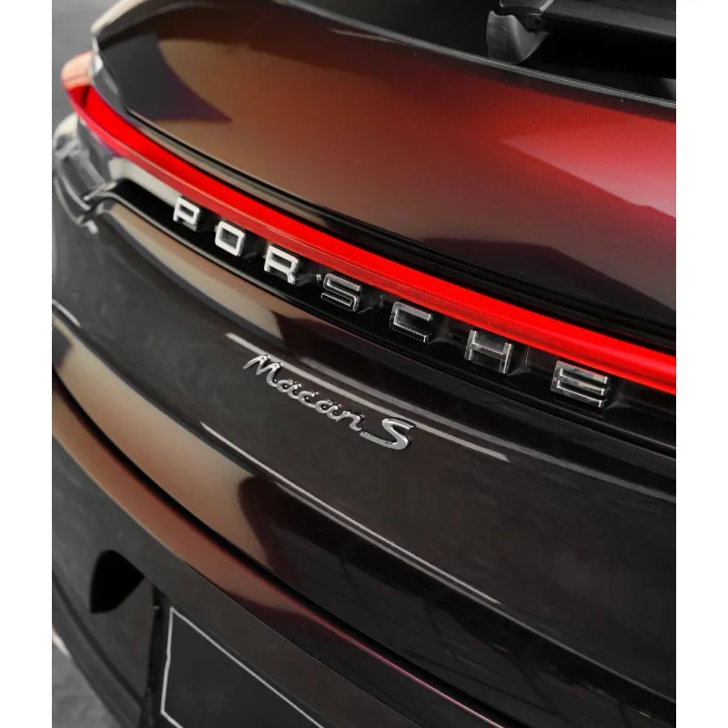 PET Gloss Color Shift Rainbow Drift Black Red Vinyl Wrap