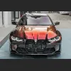 Ravoony Gloss Color Shift Rainbow Drift Black Red Vinyl Wrap