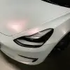 Ravoony Plus Matte White To Pink Car Vinyl Wrap