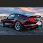 Ravoony Plus Gloss Black Rose Vinyl Wrap Mustang Vinyl Wrap