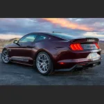 Ravoony Plus Gloss Black Rose Vinyl Wrap Mustang Vinyl Wrap