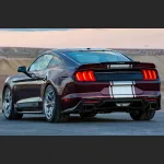 Ravoony Plus Gloss Black Rose Vinyl Wrap Mustang Vinyl Wrap