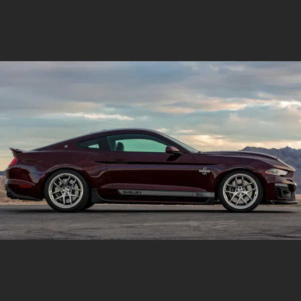 Ravoony Gloss Black Rose Vinyl Wrap Mustang Vinyl Wrap