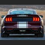 Ravoony Plus Gloss Black Rose Vinyl Wrap Mustang Vinyl Wrap