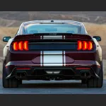 Ravoony Plus Gloss Black Rose Vinyl Wrap Mustang Vinyl Wrap