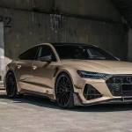 Ravoony Plus Glossy Metal Champaign Dark Gold Car Wrap Audi RS Wrap
