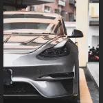 Ravoony Plus Metal Liquid Silver Car Vinyl Wrap Tesla Wrap