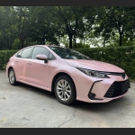 Ravoony Plus Pure Metal Cherry Pink Car Vinyl Wrap Toyota Corolla Wrap