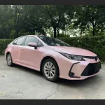 Ravoony Plus Pure Metal Cherry Pink Car Vinyl Wrap Toyota Corolla Wrap
