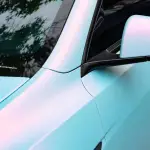  Ravoony Plus Matte Twin Pink Blue Car Vinyl Wrap
